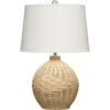 Cape 22 Inch 150.00 Watt Natural Table Lamp Portable Light -Lighting Store ls9capenat