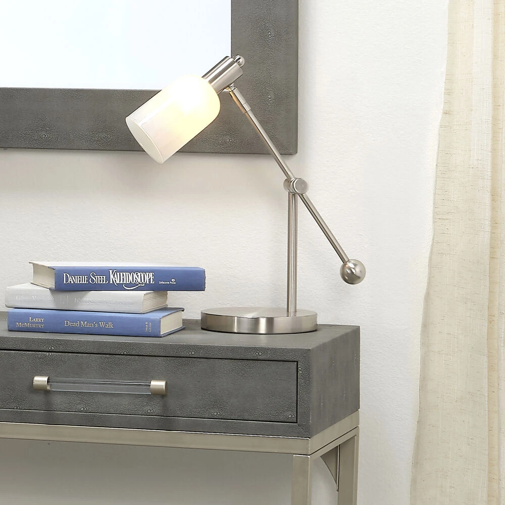 Draft 18 Inch 25.00 Watt Blue Task Lamp Portable Light 4 Draft 18 Inch 25.00 Watt Blue Task Lamp Portable Light - Image 2